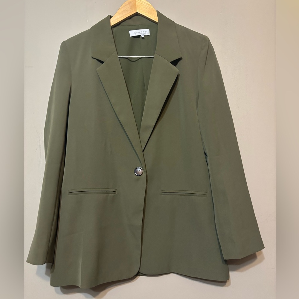 NORDSTOM’S WAYF One Button Blazer